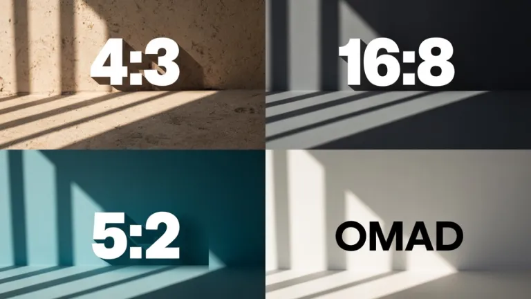 Featured image for 4:3 Diet vs 5:2 vs 16:8 vs OMAD: Why the 3-Day Fasting Method Might Be Your Best Bet 