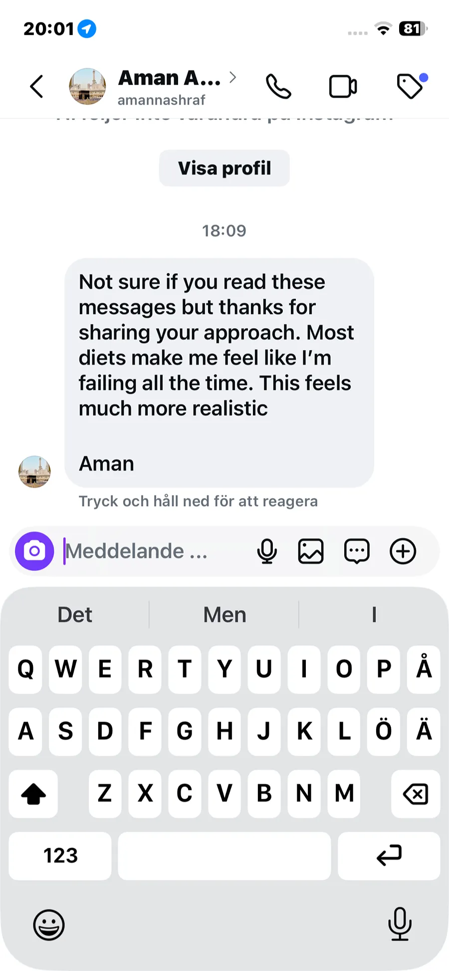 Testimonial